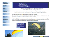 Desktop Screenshot of doppelsitzerflug.de