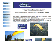 Tablet Screenshot of doppelsitzerflug.de